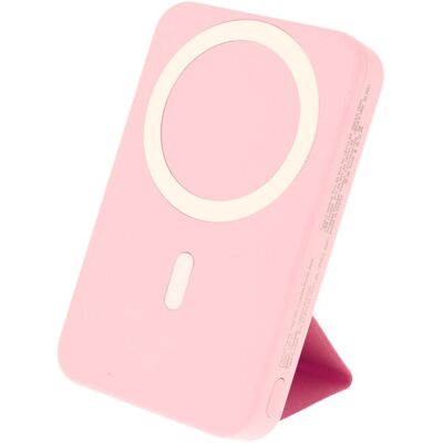 OEM UltraThin Magsafe bezdrátová powerbanka se stojánkem a digitálním displejem, 10000mAh, 22,5W, Quick Charge 3.0, PD20W, růžová OEM UltraThin Magsafe bezdrátová powerbanka se stojánkem a digitálním displejem, 10000mAh, 22,5W, Quick Charge 3.0, PD20W, růžová