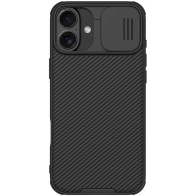 Nillkin iPhone 16 Plus Černé Magnetické Tvrzené Pouzdro - Telefonní Kryt Nillkin iPhone 16 Plus Černé Magnetické Tvrzené Pouzdro - Telefonní Kryt