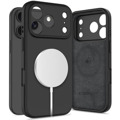 Tech-Protect Silicone MagSafe, iPhone 17 Pro Max, černý Tech-Protect Silicone MagSafe, iPhone 17 Pro Max, černý
