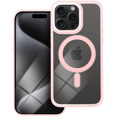 OEM Color Edge Mag Cover s MagSafe, iPhone 15 Pro Max, růžový OEM Color Edge Mag Cover s MagSafe, iPhone 15 Pro Max, růžový