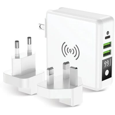 Cestovní nabíječka Power Bank 4-v-1 Forcell Cestovní nabíječka Power Bank 4-v-1 Forcell
