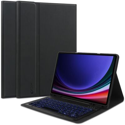 Pouzdro Tech-Protect SC Pen + klávesnice, Samsung Galaxy Tab S9 FE+ PLUS 12.4 (X610 / X616B), černé Pouzdro Tech-Protect SC Pen + klávesnice, Samsung Galaxy Tab S9 FE+ PLUS 12.4 (X610 / X616B), černé