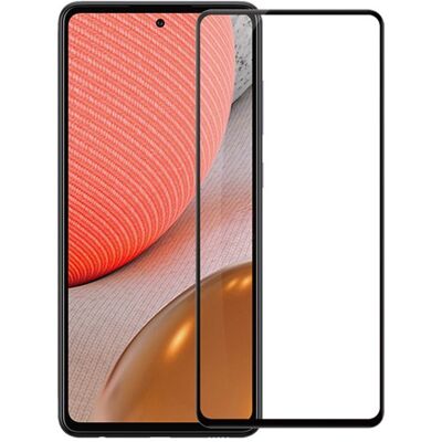 Hurtel 5D Tvrzené sklo pro Samsung Galaxy A72, černé Hurtel 5D Tvrzené sklo pro Samsung Galaxy A72, černé