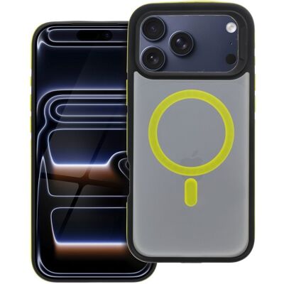 OEM NEO obal s MagSafe, iPhone 17 Pro Max, žlutý OEM NEO obal s MagSafe, iPhone 17 Pro Max, žlutý