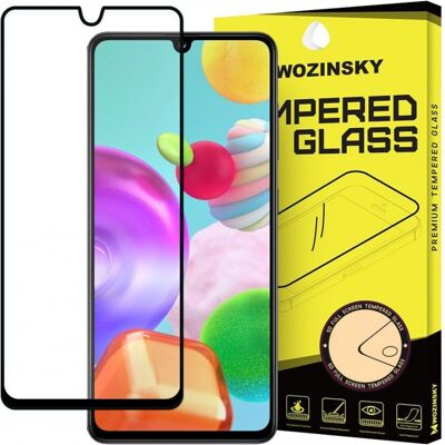 Wozinsky 5D Tvrzené sklo pro Samsung Galaxy A41, černé Wozinsky 5D Tvrzené sklo pro Samsung Galaxy A41, černé