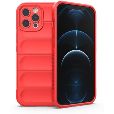 Hurtel Magic Shield obal, iPhone 13 Pro Max, červený Hurtel Magic Shield obal, iPhone 13 Pro Max, červený