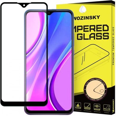 Hurtel 5D Tvrzené sklo pro Xiaomi Redmi 9, černé Hurtel 5D Tvrzené sklo pro Xiaomi Redmi 9, černé