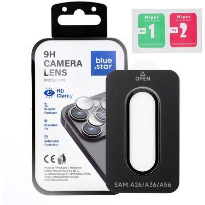 BlueStar Easy Install sklo na fotoaparát, Samsung Galaxy A36, černé BlueStar Easy Install sklo na fotoaparát, Samsung Galaxy A36, černé