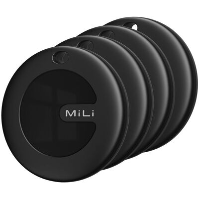 MiLi MiTag Duo lokátor, černý, 4 kusy MiLi MiTag Duo lokátor, černý, 4 kusy