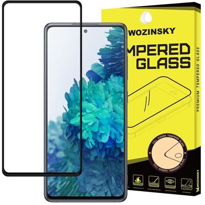 Wozinsky Tvrzené Sklo Obal na Displej Samsung S20 FE Černé Wozinsky Tvrzené Sklo Obal na Displej Samsung S20 FE Černé