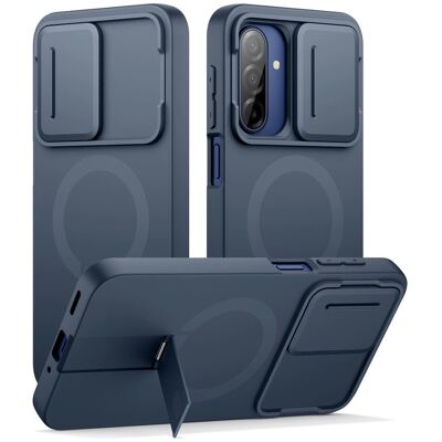 Suritch MagSafe Kickstand Camprotector obal Samsung Galaxy A17 / A26, modrý Suritch MagSafe Kickstand Camprotector obal Samsung Galaxy A17 / A26, modrý