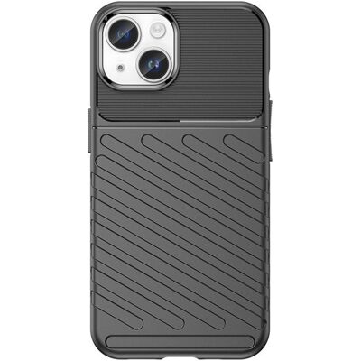 Hurtel Thunder obal, iPhone 15 Plus, černý Hurtel Thunder obal, iPhone 15 Plus, černý