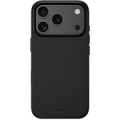 Benks Magnetic Vita Pro Silicone obal, iPhone 17 Pro Max, černý Benks Magnetic Vita Pro Silicone obal, iPhone 17 Pro Max, černý