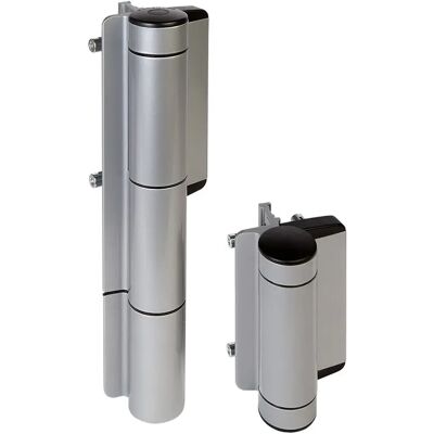 Locinox – hydraulický samozavírač se závěsem pro branku 180° stříbrný Locinox – hydraulický samozavírač se závěsem pro branku 180° stříbrný