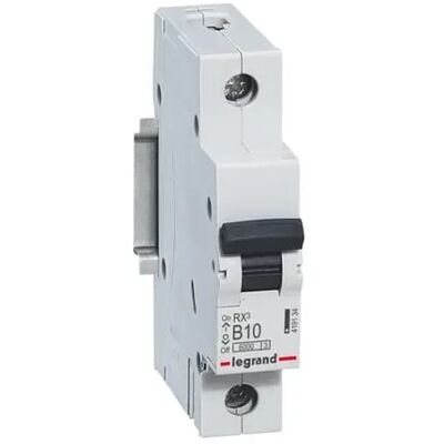 Legrand Nadproudový jistič B 10A 1P 6kA RX3 Legrand Nadproudový jistič B 10A 1P 6kA RX3