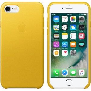 Apple Kožené pouzdro na Apple iPhone 8 / žlutá / ROZBALENO