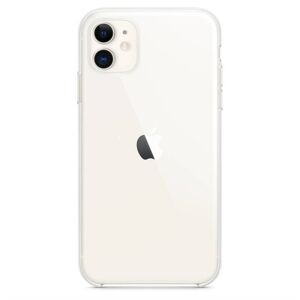 Apple Kryt na mobil Apple pro iPhone 11 MWVG2ZM/A / silikon / průhledná / ROZBALENO