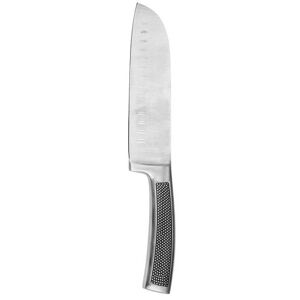 Bergner Kuchyňský nůž Bergner Harley Santoku / 17,5 cm / nerezová ocel / stříbrná / černá