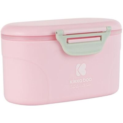 KikkaBoo Zásobník na sušené mléko s odměrkou 130g Pink KikkaBoo Zásobník na sušené mléko s odměrkou 130g Pink