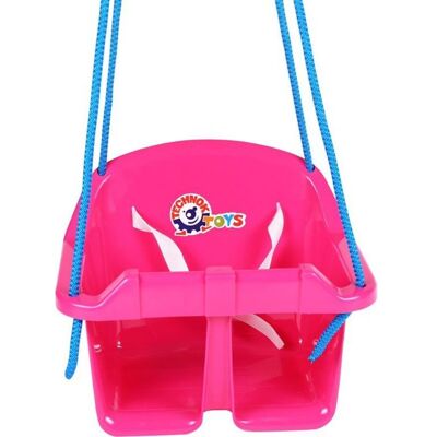 Teddies Houpačka Baby růžová Teddies Houpačka Baby růžová