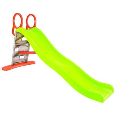 Mochtoys Dětská skluzavka s lezeckou stěnou 198 cm Mochtoys Dětská skluzavka s lezeckou stěnou 198 cm