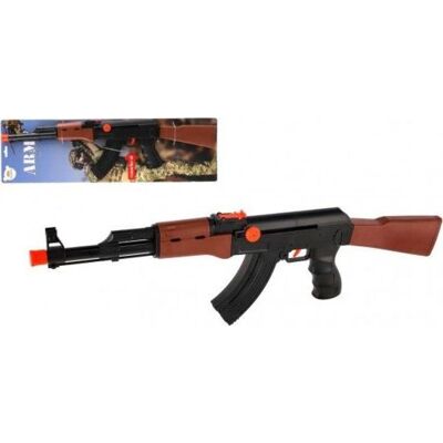 Teddies Samopal Army 52 cm na natažení Teddies Samopal Army 52 cm na natažení