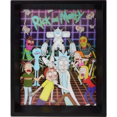 Pyramid International 3D obraz Ricky a Morty Pyramid International 3D obraz Ricky a Morty