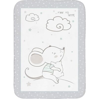 KikkaBoo Dětská deka Super Soft 80 x 110 cm Joyful Mice KikkaBoo Dětská deka Super Soft 80 x 110 cm Joyful Mice
