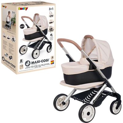 Corolle Smoby Kombinovaný kočárek Maxi Cosi pro panenky béžový Corolle Smoby Kombinovaný kočárek Maxi Cosi pro panenky béžový