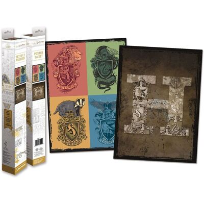 Paladone Harry Potter Set plakátů mini Tombs Scrolls 2 ks Paladone Harry Potter Set plakátů mini Tombs Scrolls 2 ks
