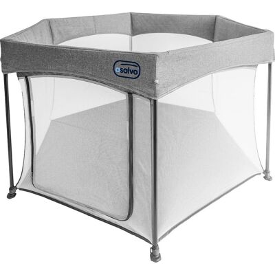 Asalvo Luxembourg maxi dětská ohrádka 150 x 150 grey Asalvo Luxembourg maxi dětská ohrádka 150 x 150 grey