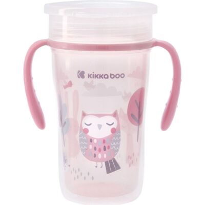 KikkaBoo Hrnek trénovací 300 ml od 12 měs. Owl KikkaBoo Hrnek trénovací 300 ml od 12 měs. Owl