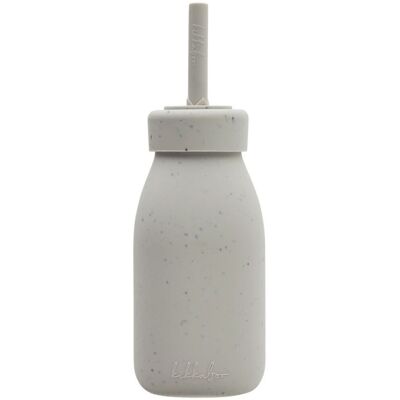 KikkaBoo Láhev s brčkem Platinum Silicone Sand KikkaBoo Láhev s brčkem Platinum Silicone Sand