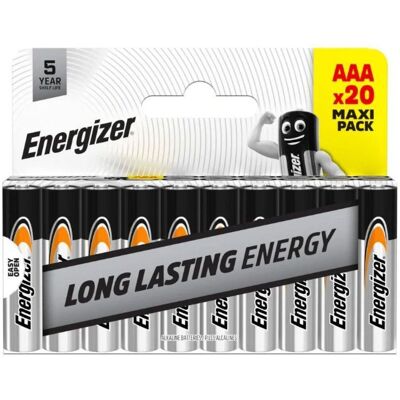 Energizer Mikrotužka Family Pack AAA 20pack Energizer Mikrotužka Family Pack AAA 20pack