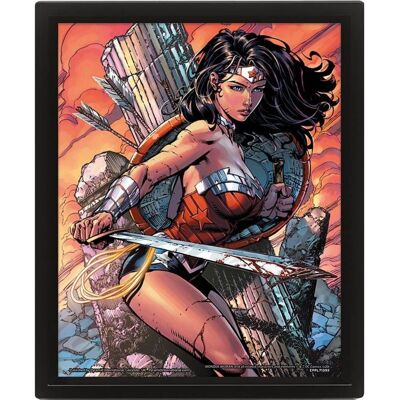 Pyramid International 3D obraz Wonder Woman Battle Pyramid International 3D obraz Wonder Woman Battle