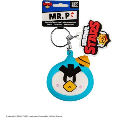 Cinereplicas Brawl Stars Squishy klíčenka Mr. P Cinereplicas Brawl Stars Squishy klíčenka Mr. P