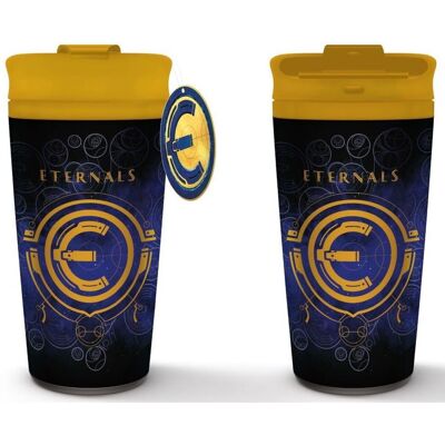 Pyramid International Hrnek cestovní Eternals 450 ml Pyramid International Hrnek cestovní Eternals 450 ml