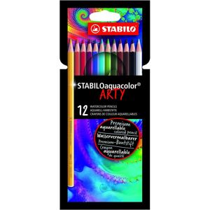 Stabilo Aquacolor ARTY Barevné pastelky - 12 ks Stabilo Aquacolor ARTY Barevné pastelky - 12 ks