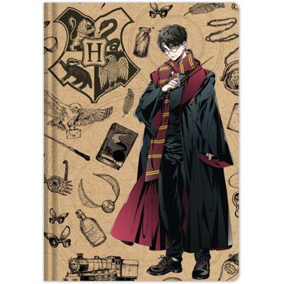 Bluesky Harry Potter Blok s perem Navy & Gold Bluesky Harry Potter Blok s perem Navy & Gold