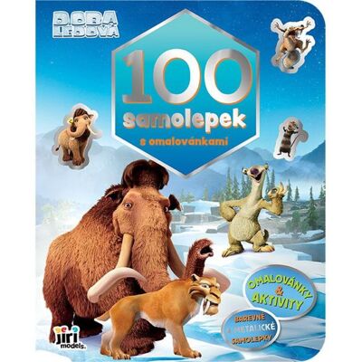 Jiri Models Jiří Models 100 samolepek s omalovánkami Doba ledová Jiri Models Jiří Models 100 samolepek s omalovánkami Doba ledová