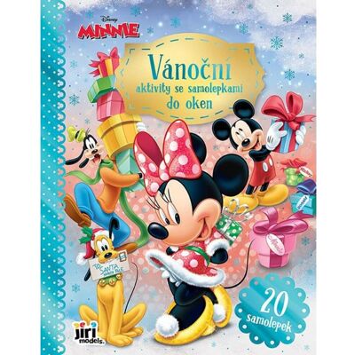Jiri Models Vánoční aktivity se samolepkami do oken Minnie Jiri Models Vánoční aktivity se samolepkami do oken Minnie