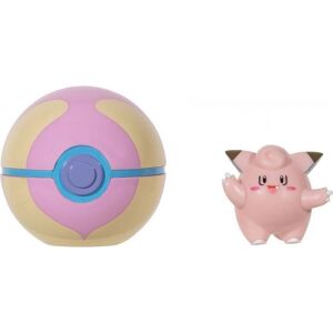 Jazwares Pokémon Clip N Go Poké Ball Clefairy a Heal Ball