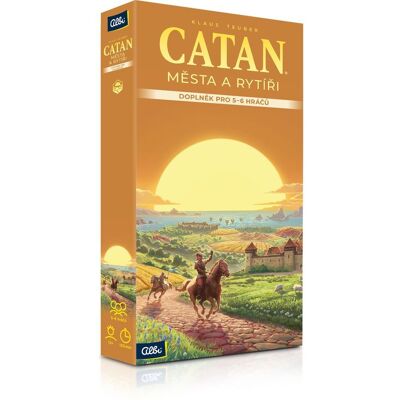 ALBI Catan - Rytíři a města rozšíření 5-6 hráčů - Stolní hra ALBI Catan - Rytíři a města rozšíření 5-6 hráčů - Stolní hra