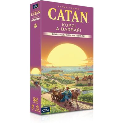 Albi Catan Kupci a Barbaři rozšíření pro 5-6 hráčů Albi Catan Kupci a Barbaři rozšíření pro 5-6 hráčů