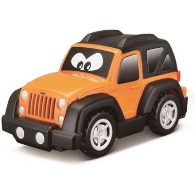 Bburago Jeep plastové autíčko oranžový Bburago Jeep plastové autíčko oranžový