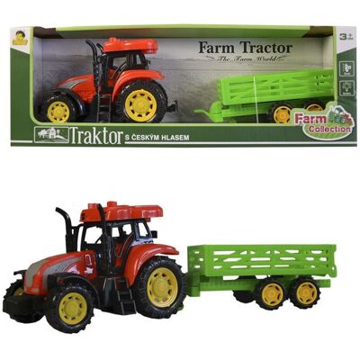 MaDe Česky mluvící Traktor s přívěsem IC MaDe Česky mluvící Traktor s přívěsem IC