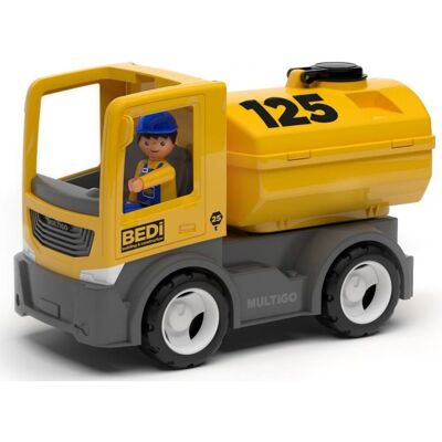 Igráček ECO MultiGO Build - Cisterna s řidičem - auto s Igráčkem Igráček ECO MultiGO Build - Cisterna s řidičem - auto s Igráčkem