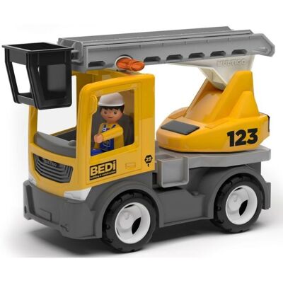 Igráček ECO MultiGO Build - Žebřík s řidičem - auto s Igráčkem Igráček ECO MultiGO Build - Žebřík s řidičem - auto s Igráčkem