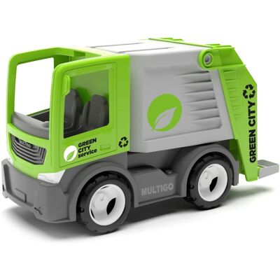 Igráček ECO MultiGO City - Popelářské auto s popelářem - auto s Igráčkem Igráček ECO MultiGO City - Popelářské auto s popelářem - auto s Igráčkem