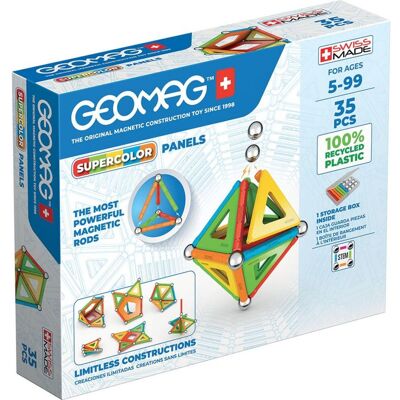 Geomag Supercolor recycled 35 dílků Geomag Supercolor recycled 35 dílků